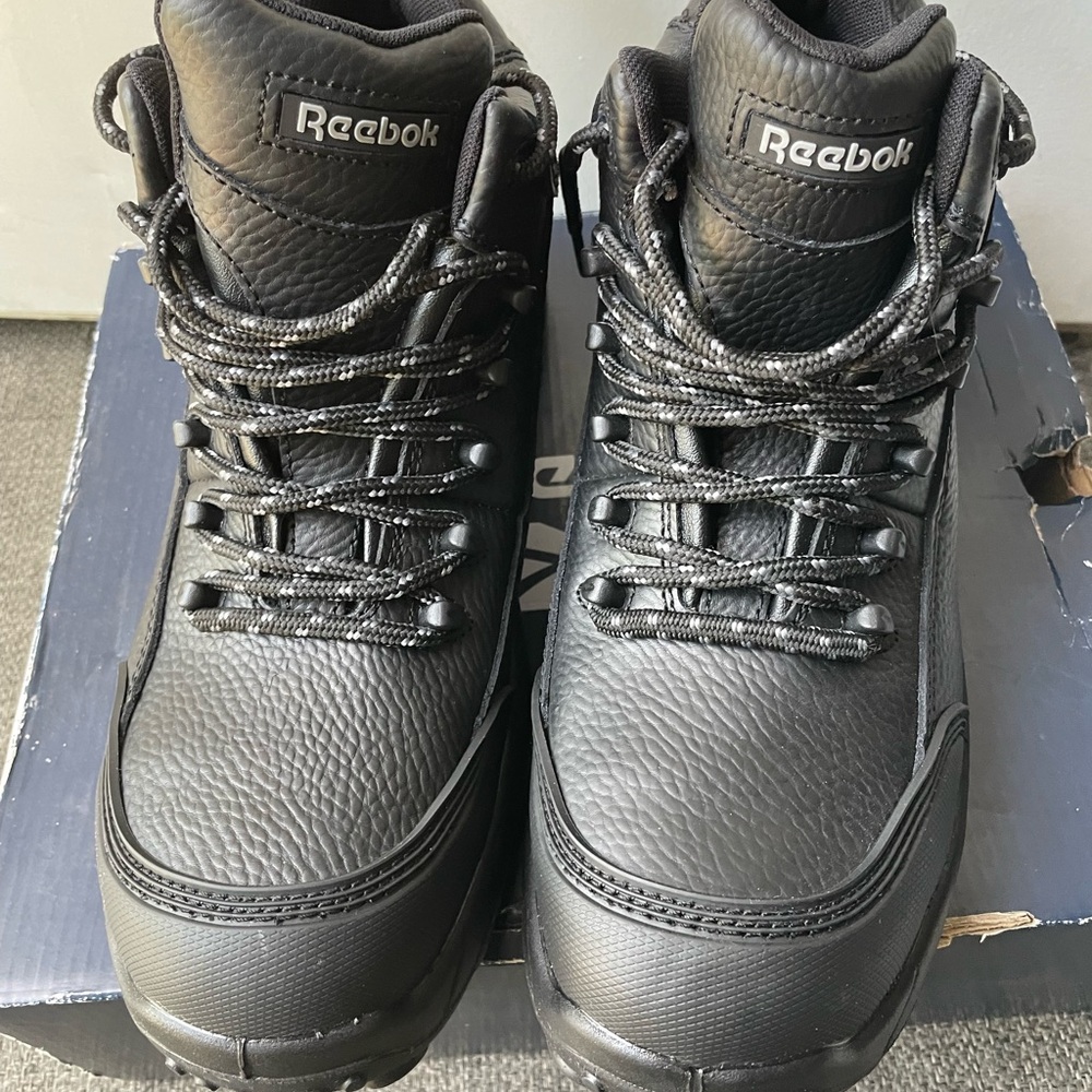 Reebok Black Sport Waterproof Work Boots With Durable Design. Size:9m